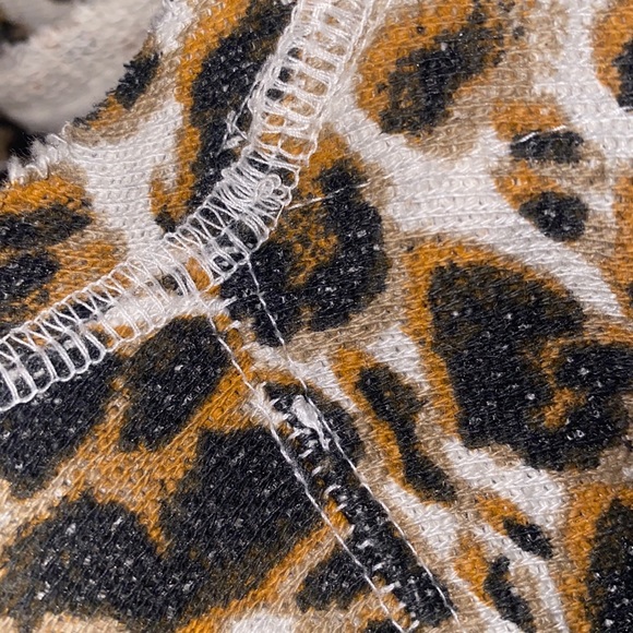 Free People Leopard Print Terry Sweatshirt - Picture 16 of 16